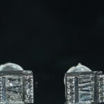 The Architectural Brilliance Baguette Stud Earrings